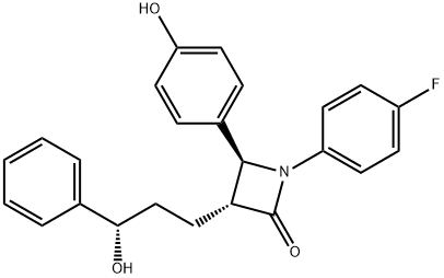 (3R,4S)-1-(4-fluorophenyl)-3-((S)-3-hydroxy-3-phenylpropyl)-4-(4-hydroxyphenyl)azetidin-2-one