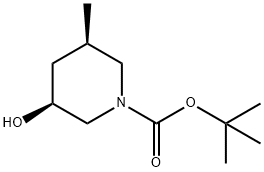 tert-butyl (3S,5R)-3-hydroxy-5-methyl-piperidine-1-carboxylate