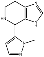 5-{1H,4H,5H,6H,7H-imidazo[4,5-c]pyridin-4-yl}-1-methyl-1H-pyrazole