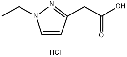 2-(1-ethyl-1H-pyrazol-3-yl)acetic acid hydrochloride