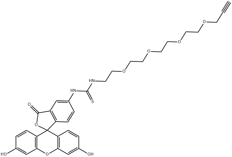 5-异硫氰酸荧光素-四聚乙二醇-炔基