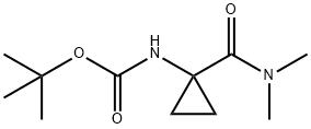 Carbamic acid, N-[1-[(dimethylamino)carbonyl]cyclopropyl]-, 1,1-dimethylethyl ester