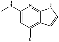 4-Bromo-N-methyl-1H-pyrrolo[2,3-b]pyridin-6-amine