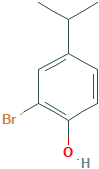 Phenol, 2-bromo-4-(1-methylethyl)-