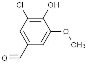 3-CHLORO-4-HYDROXY-5-METHOXYBENZALDEHYDE