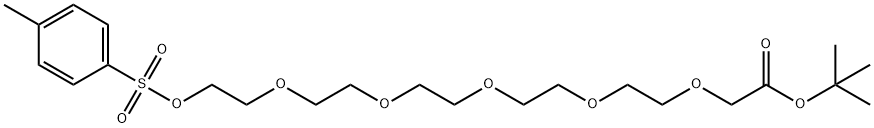 (2-[2-(2-(2-[2-(Toluene-4-sulfonyloxy)-ethoxy]-ethoxy)-ethoxy)-ethoxy]-ethoxy)-acetic acid tert-butyl ester