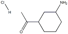 1-(3-aminocyclohexyl)ethan-1-one hydrochloride