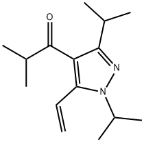 1-Propanone, 1-[5-ethenyl-1,3-bis(1-methylethyl)-1H-pyrazol-4-yl]-2-methyl-