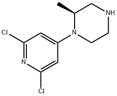 Piperazine, 1-(2,6-dichloro-4-pyridinyl)-2-methyl-, (2S)-