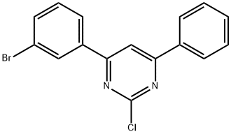 4-(3-溴苯基)-2-氯-6-苯基嘧啶