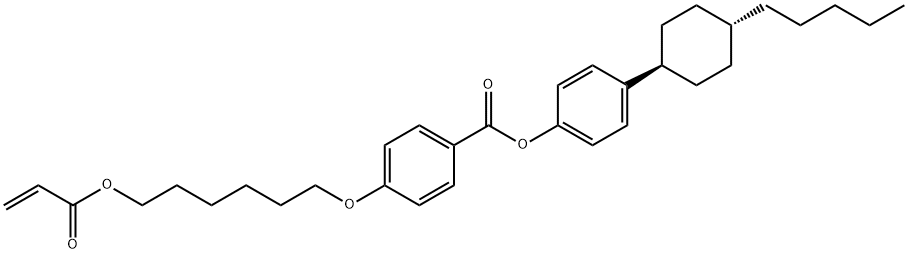 Benzoic acid, 4-[[6-[(1-oxo-2-propen-1-yl)oxy]hexyl]oxy]-, 4-(trans-4-pentylcyclohexyl)phenyl ester