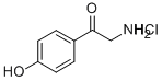 Ethanone, 2-amino-1-(4-hydroxyphenyl)-, hydrogen chloride