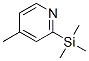 Pyridine, 4-methyl-2-(trimethylsilyl)- (9CI)