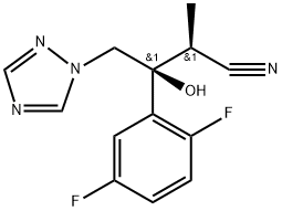 1H-1,2,4-Triazole-1-butanenitrile, β-(2,5-difluorophenyl)-β-hydroxy-α-methyl-, (αS,βS)-