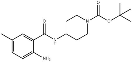 tert-Butyl 4-(2-amino-5-methylbenzamido)piperidine-1-carboxylate