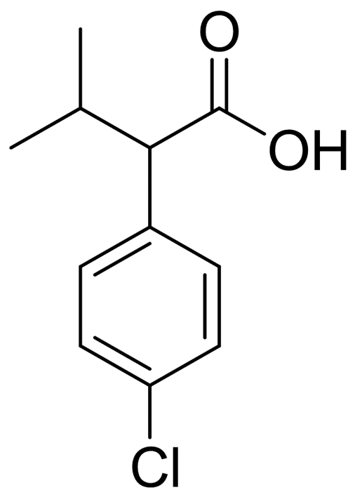 Butyric acid, 2-(p-chlorophenyl)-3-methyl-