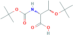 N-[(1,1-Dimethylethoxy)carbonyl]-O-(1,1-dimethylethyl)-D-threonine