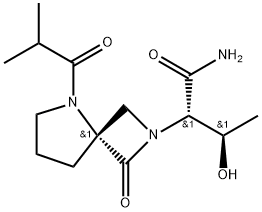 2,5-Diazaspiro[3.4]octane-2-acetamide, α-[(1R)-1-hydroxyethyl]-5-(2-methyl-1-oxopropyl)-1-oxo-, (αS,4R)-