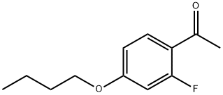 Ethanone, 1-(4-butoxy-2-fluorophenyl)-
