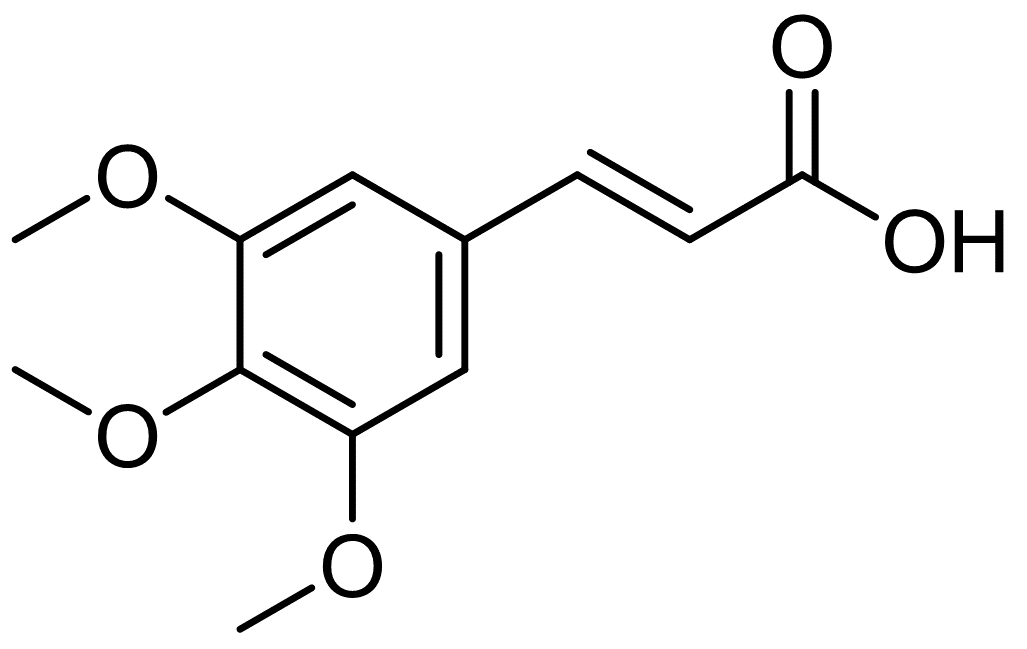 反式-3,4,5-三甲氧基肉桂酸