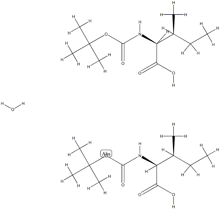 Boc-(2S,3S)-2-amino-3-methylpentanoic acid hemihydrate