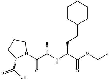 L-Proline, N-[(1S)-3-cyclohexyl-1-(ethoxycarbonyl)propyl]-L-alanyl-