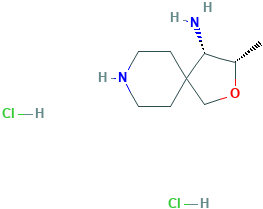 (3S,4S)-4-Amino-3-methyl-2-oxa-8-azaspiro[4.5]decane Dihydrochloride