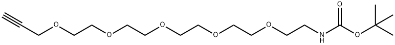 丙炔-五聚乙二醇-氨基叔丁酯