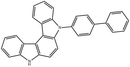 5-([1,1'-联苯]-4-基)-5,8-二氢吲哚[2,3-C]咔唑