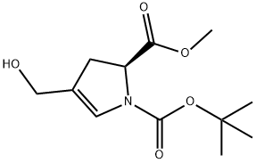 (S)-N-BOC-4-羟甲基-2,3-二氢-1H-吡咯-2-甲酸甲酯