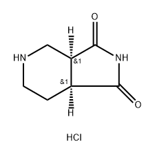 rac-(3aR,7aR)-octahydro-1H-pyrrolo[3,4-c]pyridine-1,3-dione hydrochloride, cis