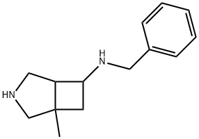 3-Azabicyclo[3.2.0]heptan-6-amine, 1-methyl-N-(phenylmethyl)-
