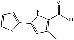 1H-Pyrrole-2-carboxylic acid, 3-methyl-5-(2-thienyl)-