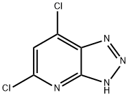3H-1,2,3-Triazolo[4,5-b]pyridine, 5,7-dichloro-