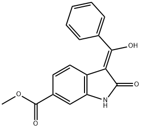 (Z)-methyl 3-(hydroxy(phenyl)methylene)-2-oxoindoline-6-carboxylate