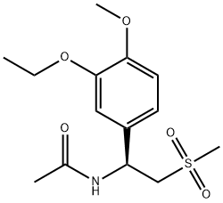 (S)-N-(1-(3-Ethoxy-4-methoxyphenyl)-2-(methylsulfonyl)ethyl)acetamide