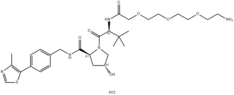 VHL Ligand-Linker Conjugates 1 hydrochloride