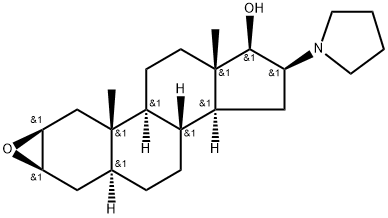 (2B,3B,5a,16B,17B)-2,3-Epoxy-16-(1-pyrrolidinyl)-Androstan-17-ol