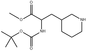 methyl2-{[(tert-butoxy)carbonyl]amino}-3-(piperidin-3-yl)propanoate