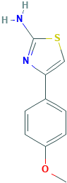 噻唑,2-氨基-4-(对-甲氧苯基)-