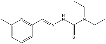 N,N-diethyl-2-((6-methylpyridin-2-yl)methylene)hydrazinecarbothioamide