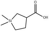 Silacyclopentane-3-carboxylic acid, 1,1-dimethyl-