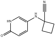 1-((6-Oxo-1,6-dihydropyridin-3-yl)amino)cyclobutanecarbonitrile