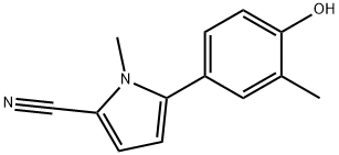5-(4-hydroxy-3-methylphenyl)-1-methyl-1H-pyrrole-2-carbonitrile