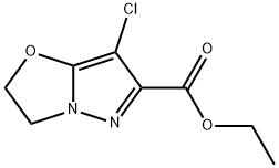 Pyrazolo[5,1-b]oxazole-6-carboxylic acid, 7-chloro-2,3-dihydro-, ethyl ester