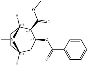 8-Azabicyclo[3.2.1]octane-2-carboxylic acid, 3-(benzoyloxy)-8-methyl-, methyl ester, (exo,exo)-(+-)-