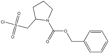 BENZYL 2-((CHLOROSULFONYL)METHYL)PYRROLIDINE-1-CARBOXYLATE