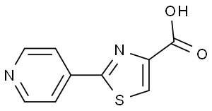 2-(4 -吡啶基)-1,3-噻唑- 4 -羧酸