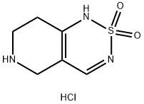 3H,5H,6H,7H,8H-2lambda6-pyrido[4,3-c][1,2,6]thiadiazine-2,2-dione hydrochloride