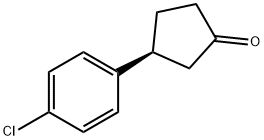 Cyclopentanone, 3-(4-chlorophenyl)-, (3S)-